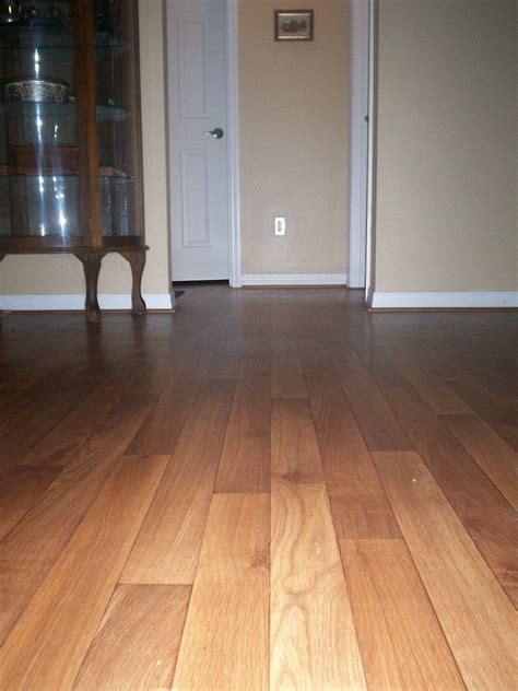 ugly fake wood floors that are in every apartment